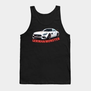 Mercedes AMG GT3 German monster Tank Top